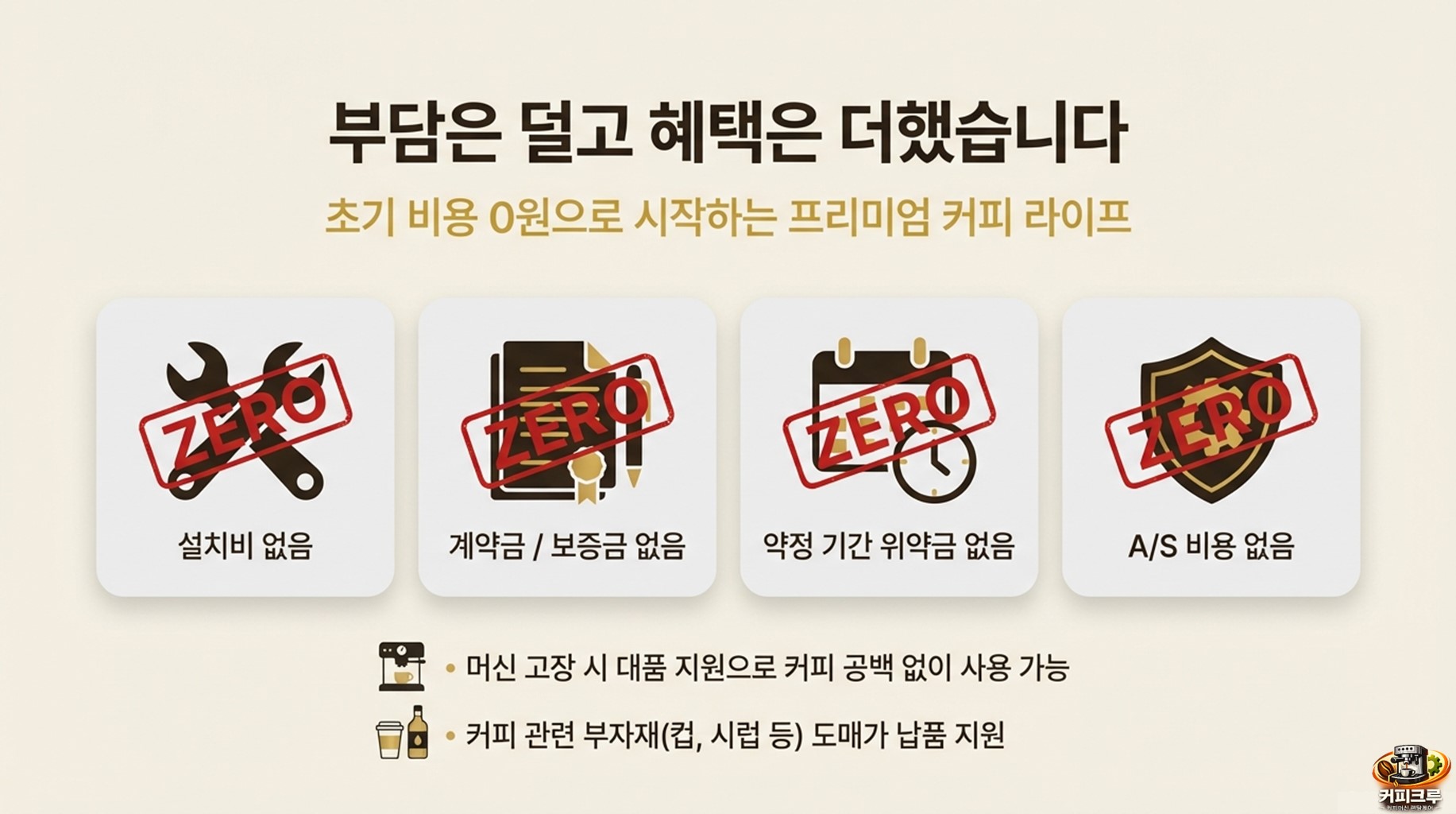 부담은 덜고 혜택은 더했습니다